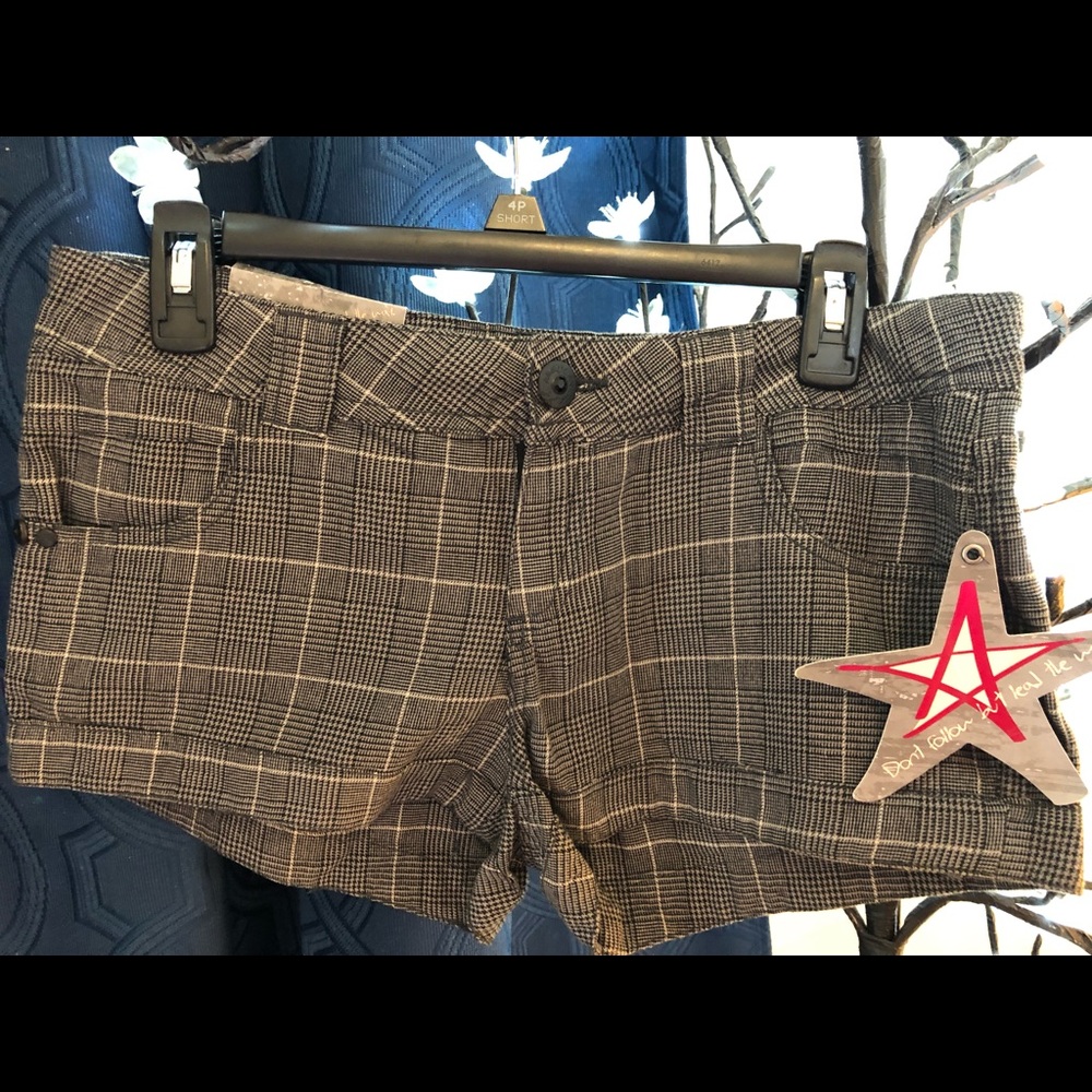 NEW American Star Plaid Shorts